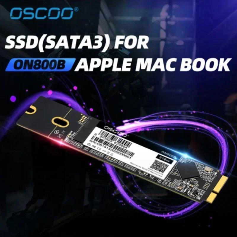 OSCOO SSD, ƺ  A1465 A1466 2012 EMC2258 2259 ƺ  A1398 A1425 SATA  3D TLC 1TB ϵ ̺ SSD